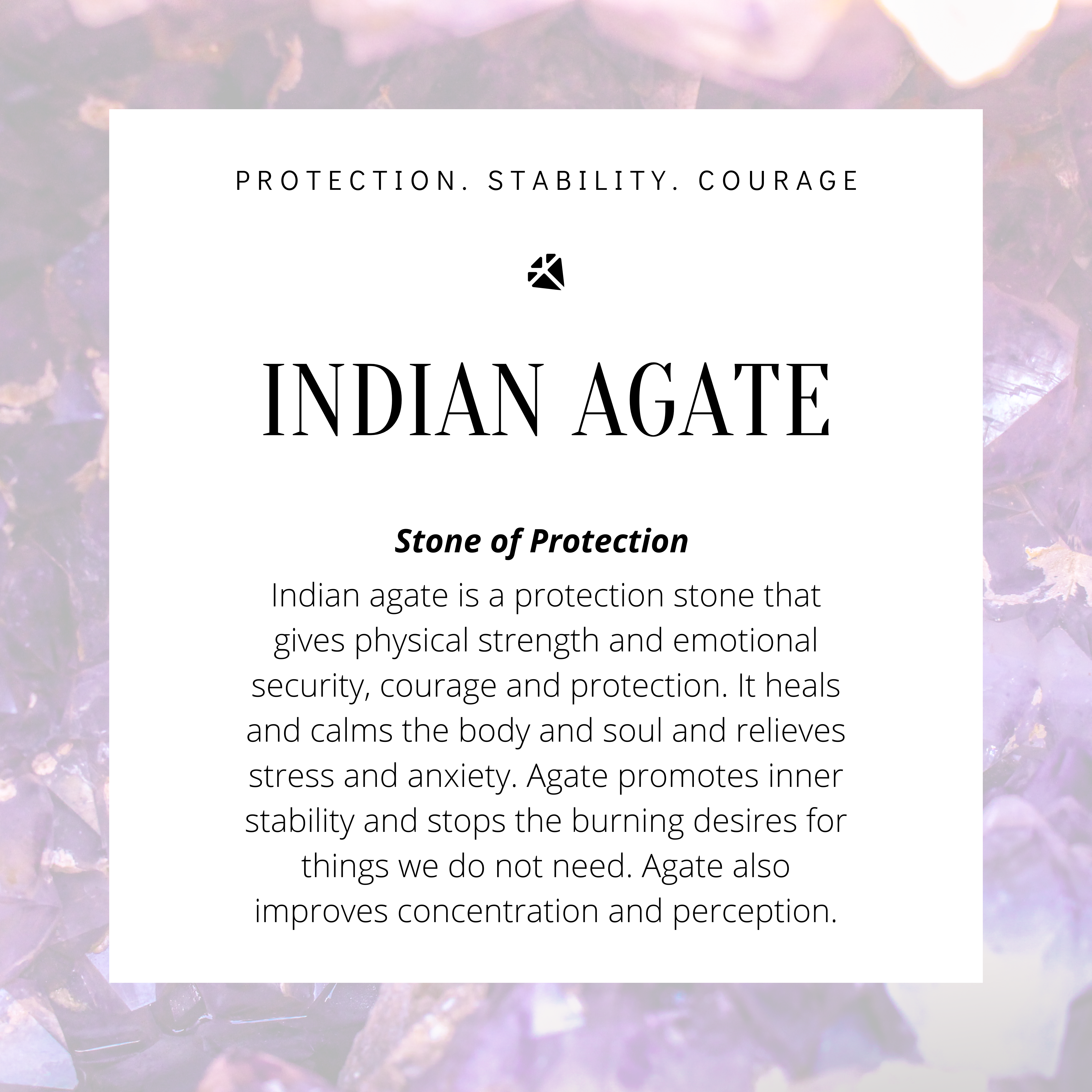 Indian agate best sale stone meaning